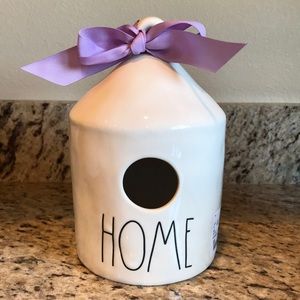NEW-Rae Dunn Round Home Birdhouse